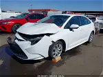 2021 Toyota Corolla Le White vin: 5YFEPMAE6MP182057