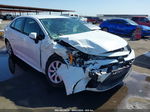 2021 Toyota Corolla Le White vin: 5YFEPMAE6MP182057