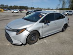 2021 Toyota Corolla Le Silver vin: 5YFEPMAE6MP196959