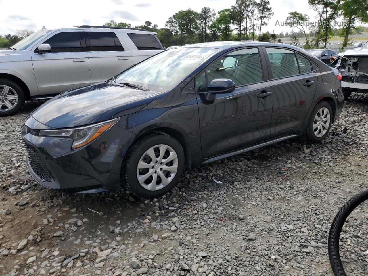 2021 Toyota Corolla Le Black vin: 5YFEPMAE6MP201013