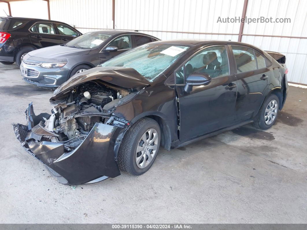 2021 Toyota Corolla Le Black vin: 5YFEPMAE6MP213422