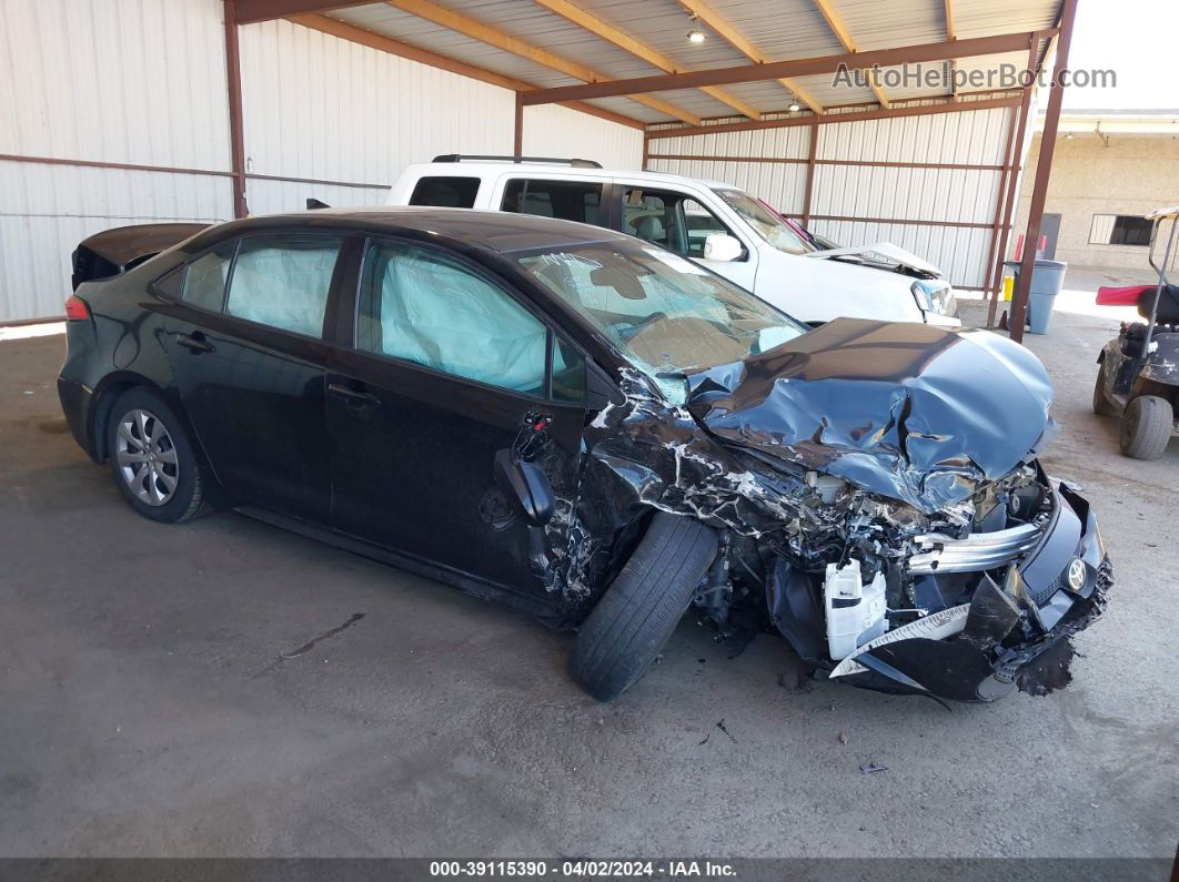 2021 Toyota Corolla Le Black vin: 5YFEPMAE6MP213422