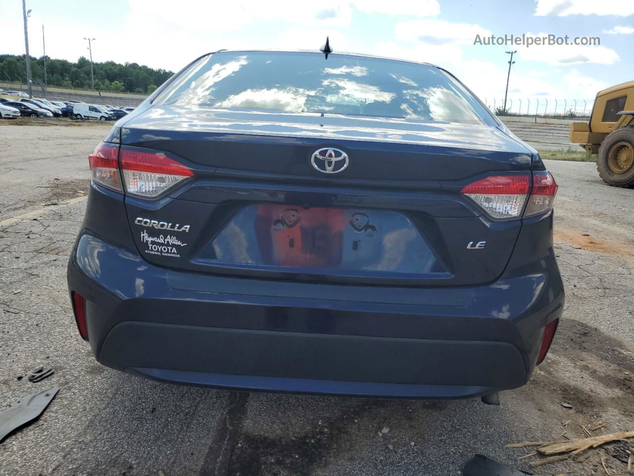 2021 Toyota Corolla Le Blue vin: 5YFEPMAE6MP227451