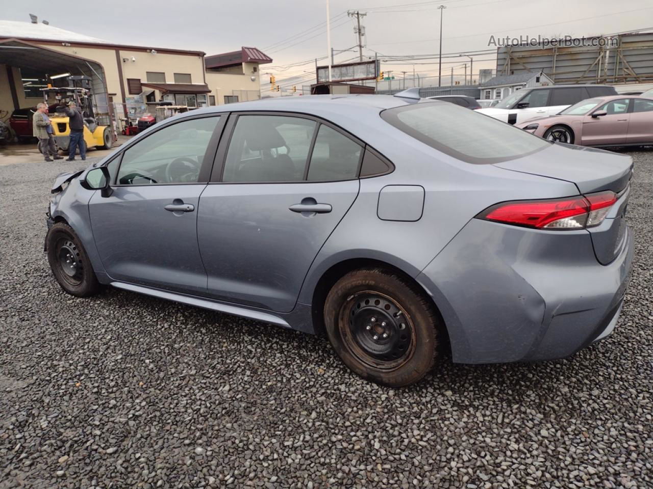 2021 Toyota Corolla Le Серебряный vin: 5YFEPMAE6MP245058