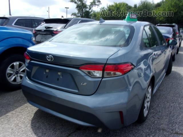 2021 Toyota Corolla Le Blue vin: 5YFEPMAE6MP246789