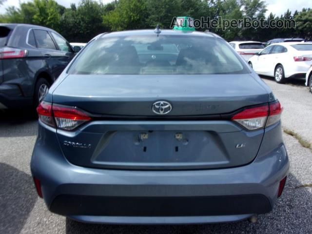 2021 Toyota Corolla Le Blue vin: 5YFEPMAE6MP246789