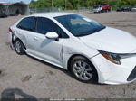 2021 Toyota Corolla Le White vin: 5YFEPMAE7MP149097