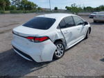 2021 Toyota Corolla Le White vin: 5YFEPMAE7MP149097