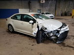 2021 Toyota Corolla Le White vin: 5YFEPMAE7MP194055