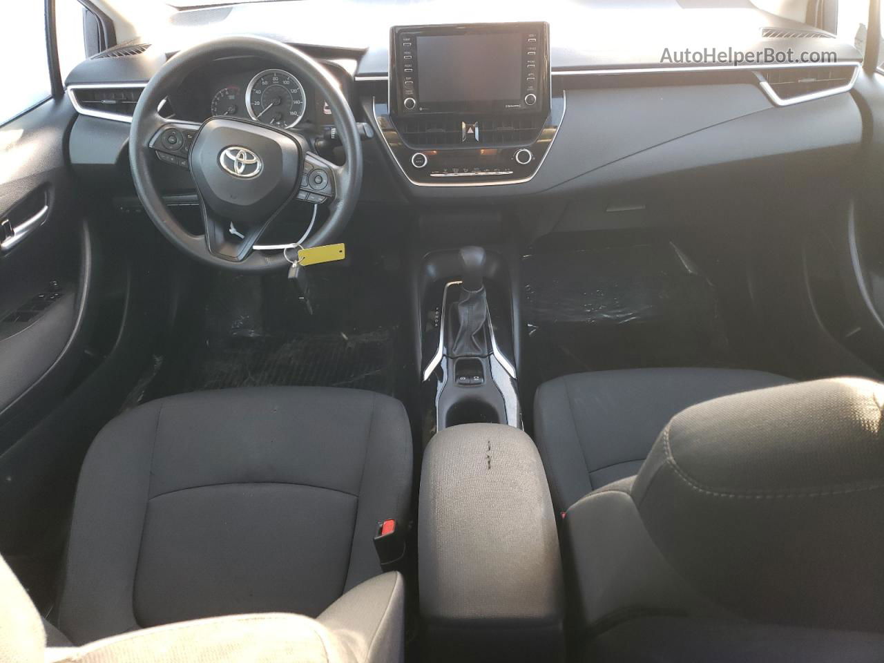 2021 Toyota Corolla Le Черный vin: 5YFEPMAE7MP198798