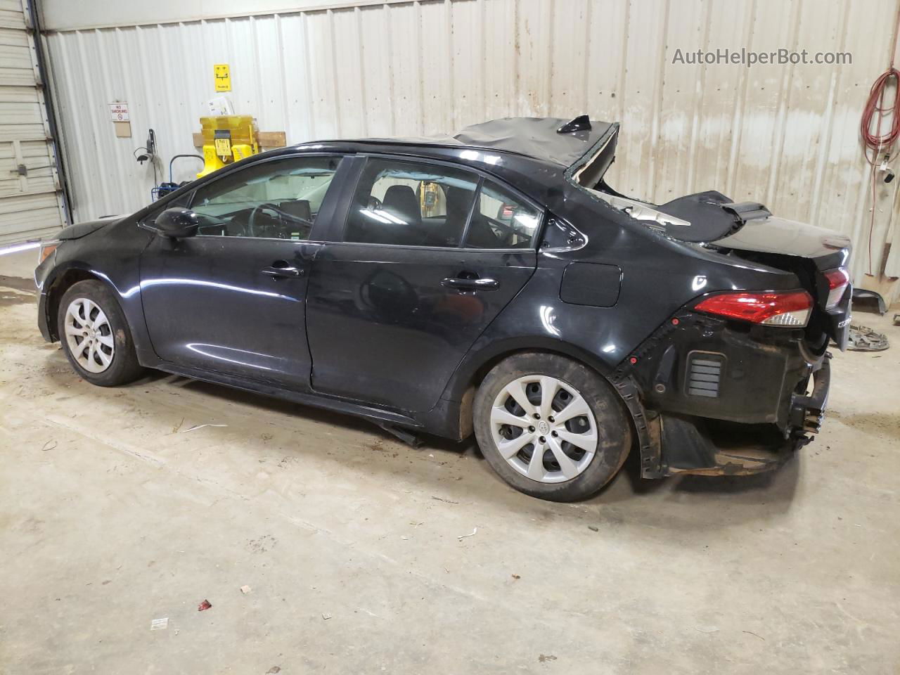 2021 Toyota Corolla Le Black vin: 5YFEPMAE7MP204650