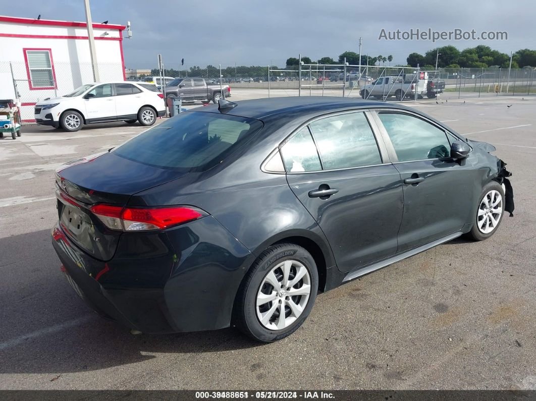 2021 Toyota Corolla Le Black vin: 5YFEPMAE7MP225028