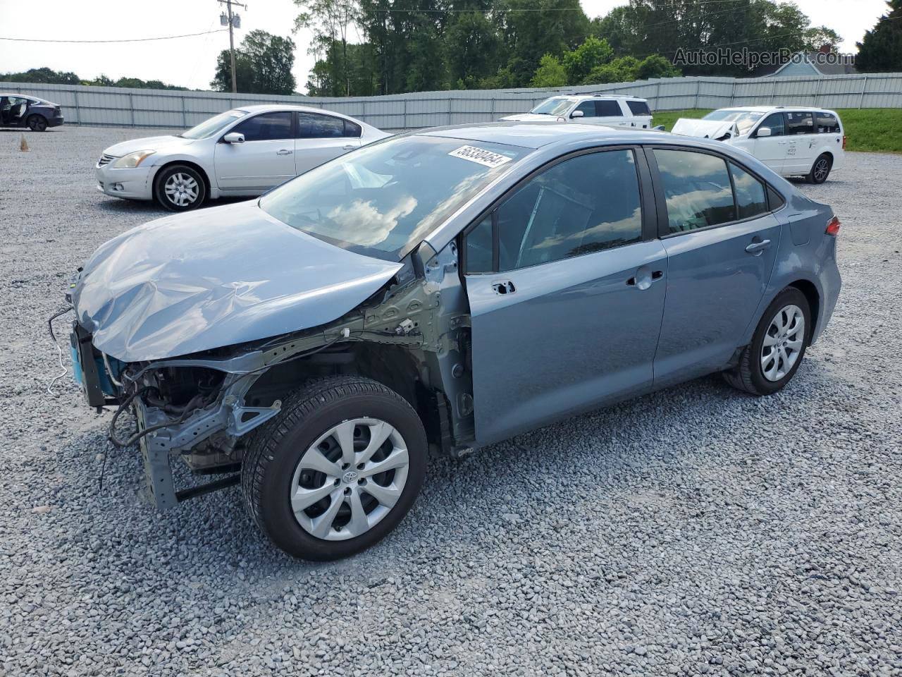 2021 Toyota Corolla Le Blue vin: 5YFEPMAE7MP226048