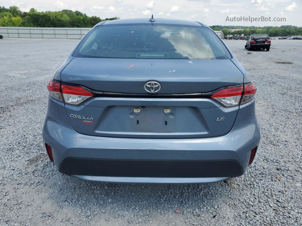 2021 Toyota Corolla Le Blue vin: 5YFEPMAE7MP226048