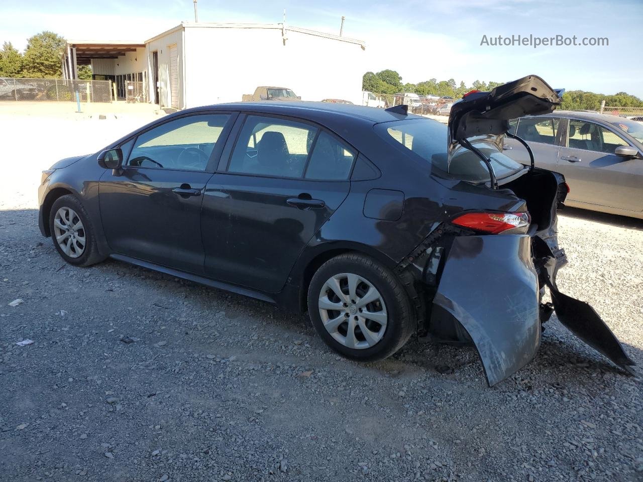 2021 Toyota Corolla Le Черный vin: 5YFEPMAE7MP232481