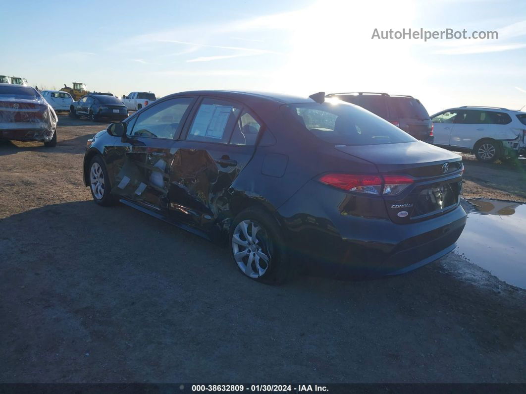 2021 Toyota Corolla Le Black vin: 5YFEPMAE7MP236725