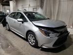 2021 Toyota Corolla Le Silver vin: 5YFEPMAE7MP256182