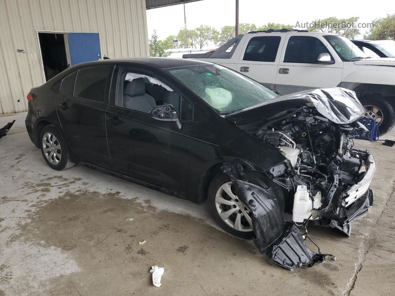 2021 Toyota Corolla Le Black vin: 5YFEPMAE8MP167902