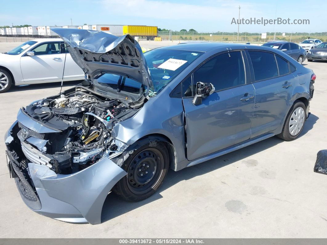 2021 Toyota Corolla Le Синий vin: 5YFEPMAE8MP169665