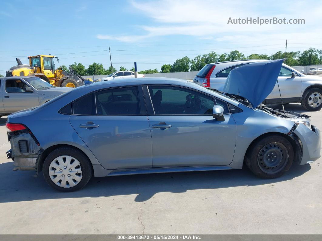 2021 Toyota Corolla Le Синий vin: 5YFEPMAE8MP169665