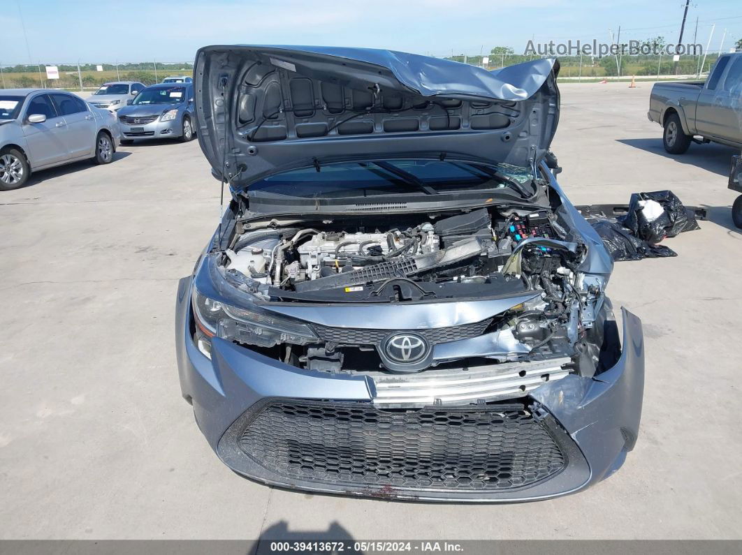 2021 Toyota Corolla Le Синий vin: 5YFEPMAE8MP169665