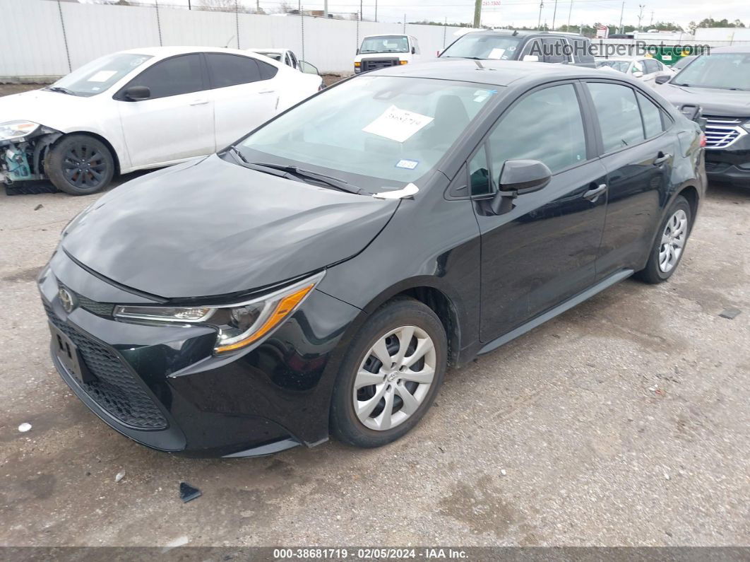 2021 Toyota Corolla Le Black vin: 5YFEPMAE8MP177734