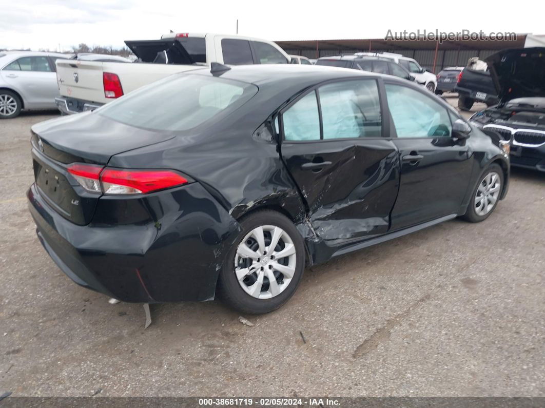 2021 Toyota Corolla Le Black vin: 5YFEPMAE8MP177734