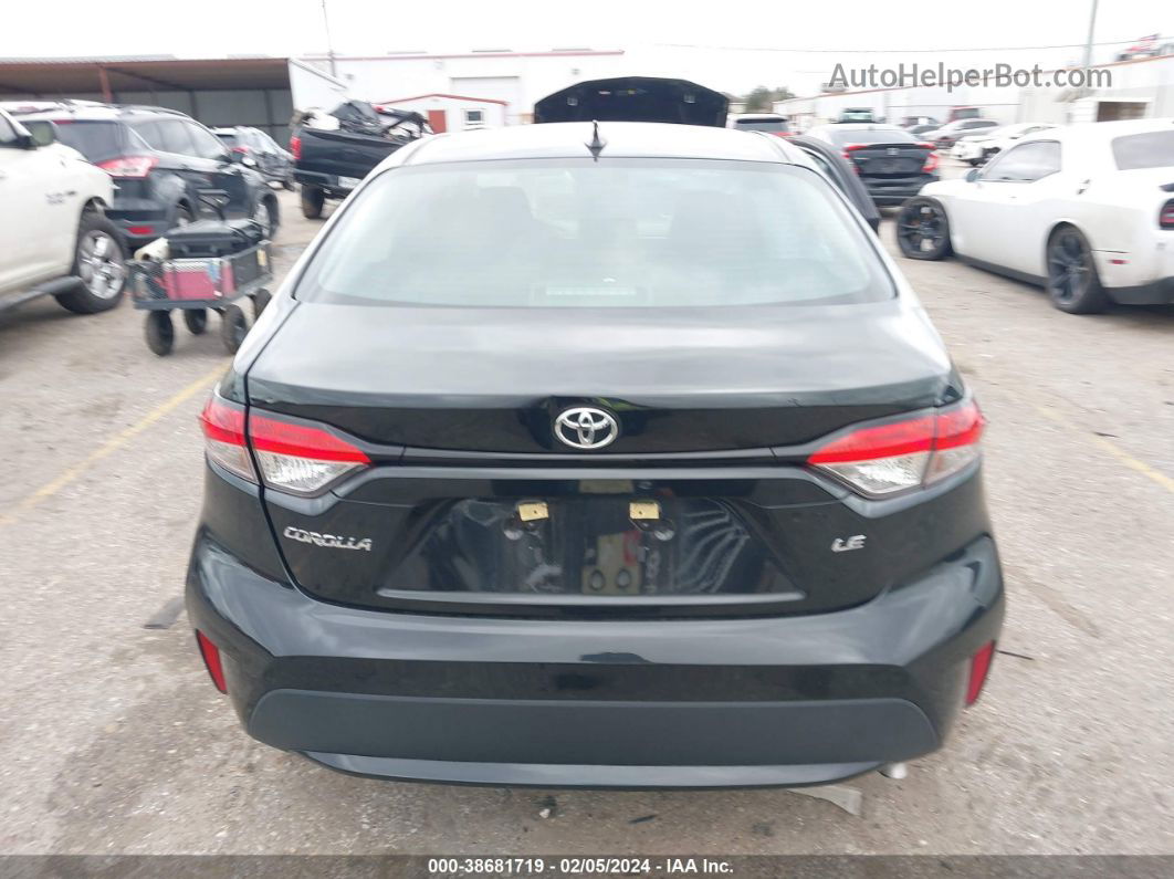 2021 Toyota Corolla Le Black vin: 5YFEPMAE8MP177734