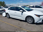 2021 Toyota Corolla Le White vin: 5YFEPMAE8MP178365