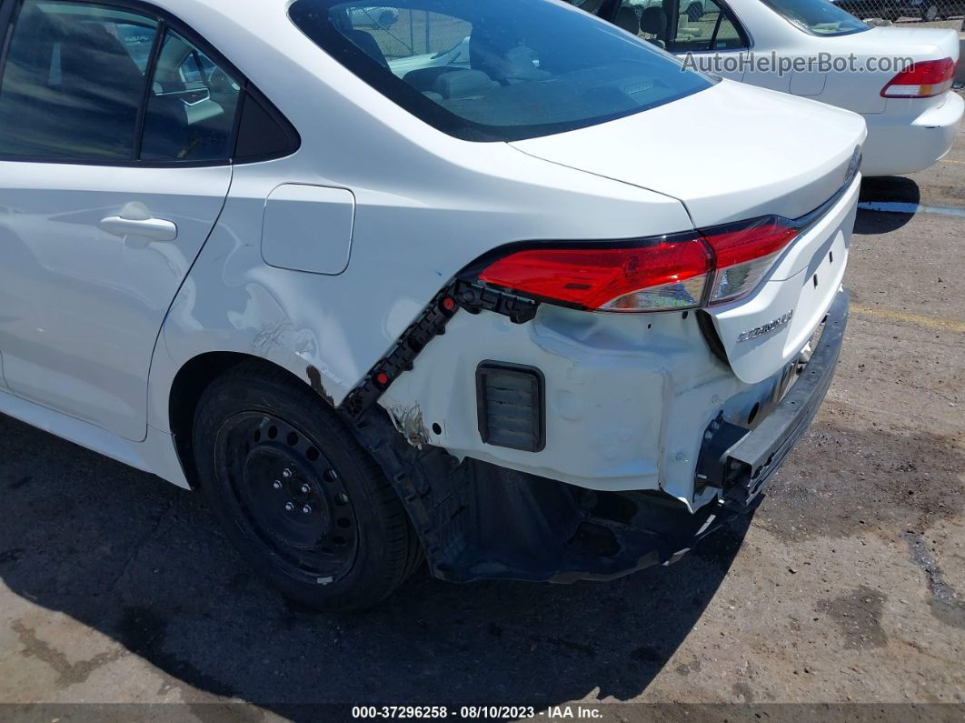 2021 Toyota Corolla Le White vin: 5YFEPMAE8MP178365