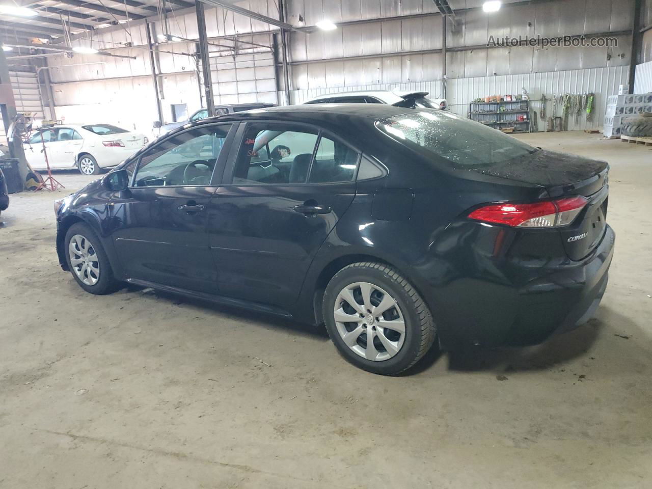 2021 Toyota Corolla Le Black vin: 5YFEPMAE8MP195179