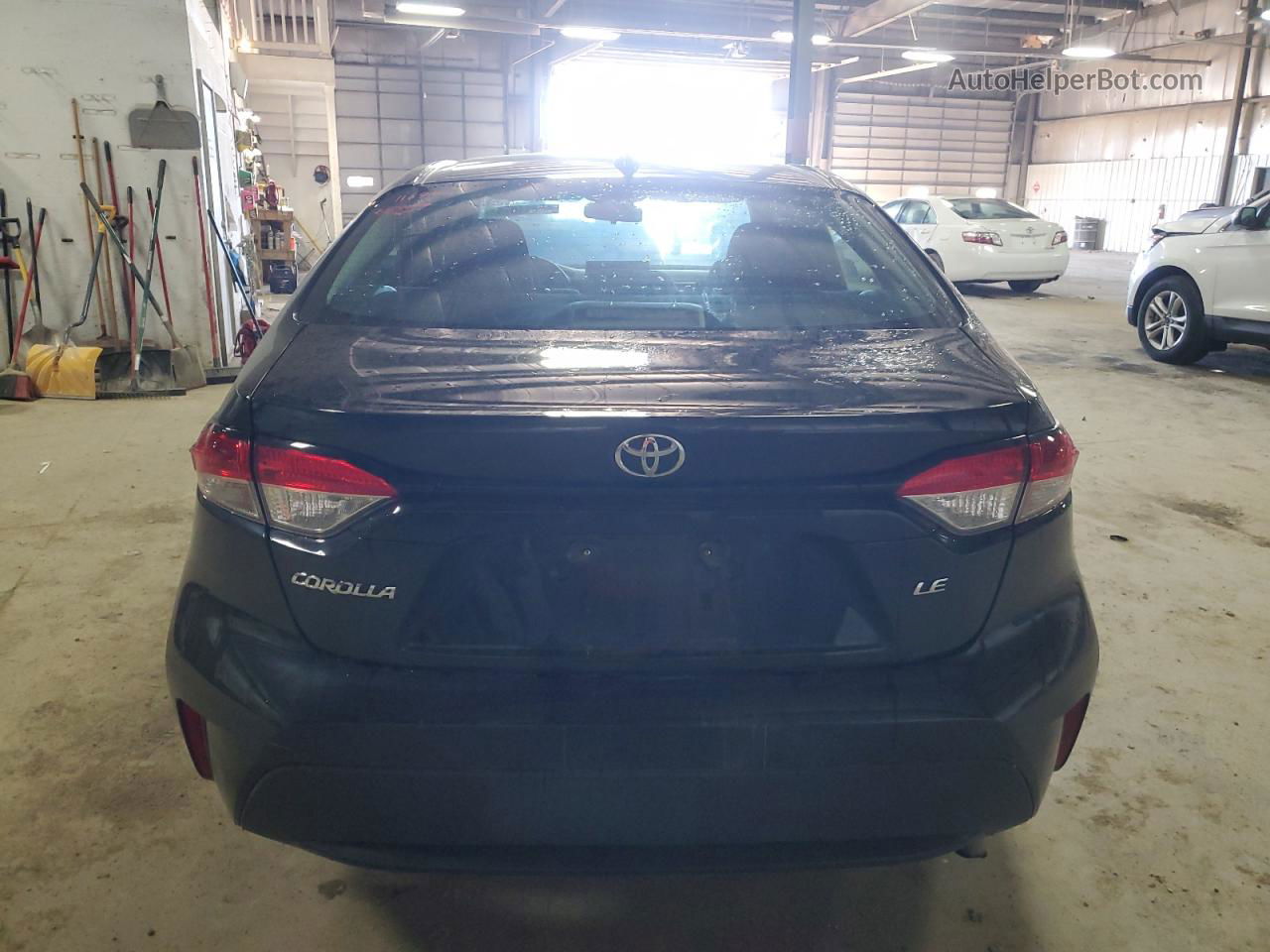 2021 Toyota Corolla Le Black vin: 5YFEPMAE8MP195179