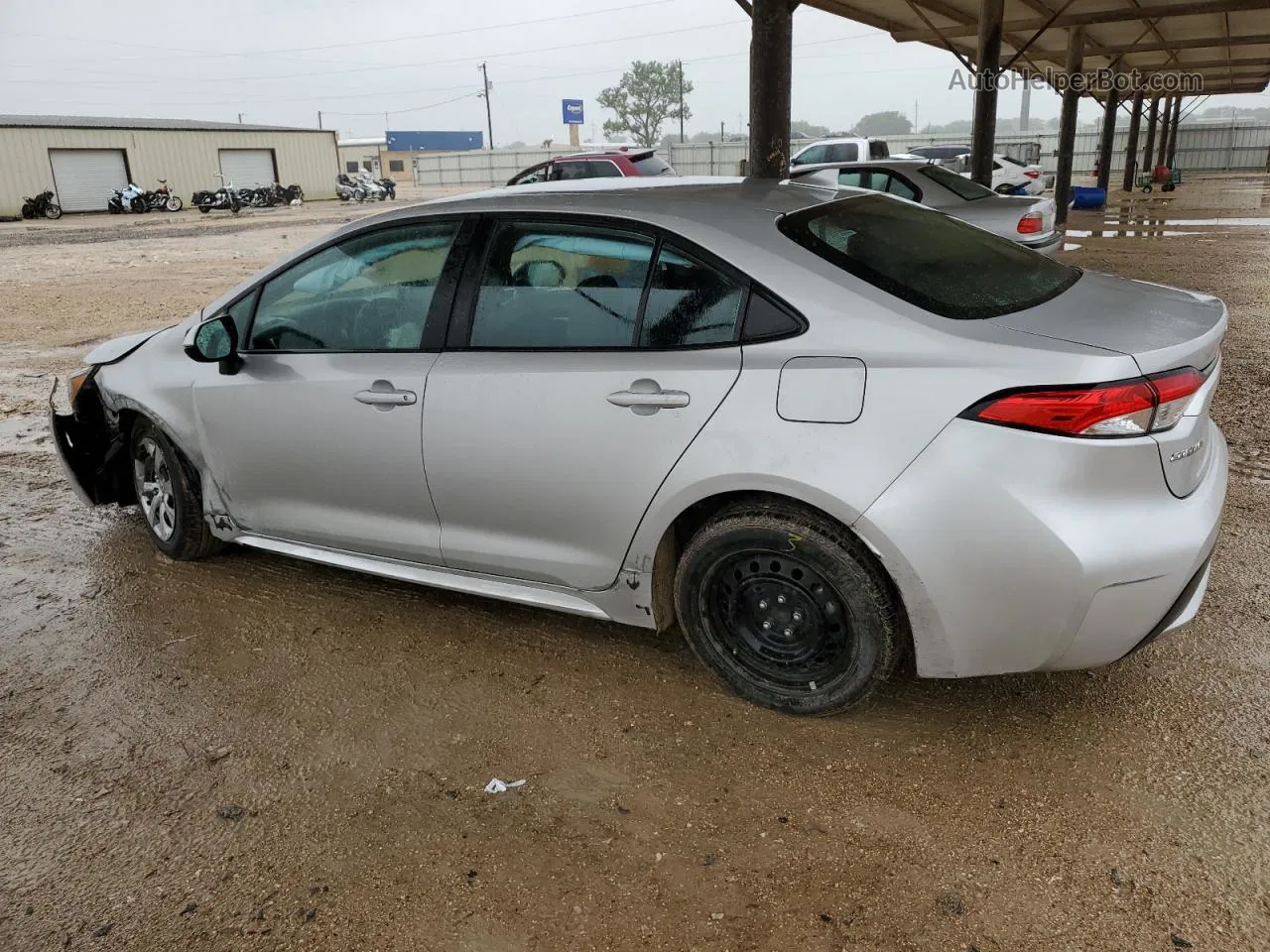 2021 Toyota Corolla Le Silver vin: 5YFEPMAE8MP219531