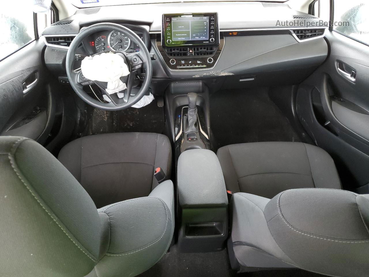 2021 Toyota Corolla Le Silver vin: 5YFEPMAE8MP219531