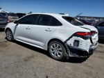 2021 Toyota Corolla Le White vin: 5YFEPMAE9MP148582