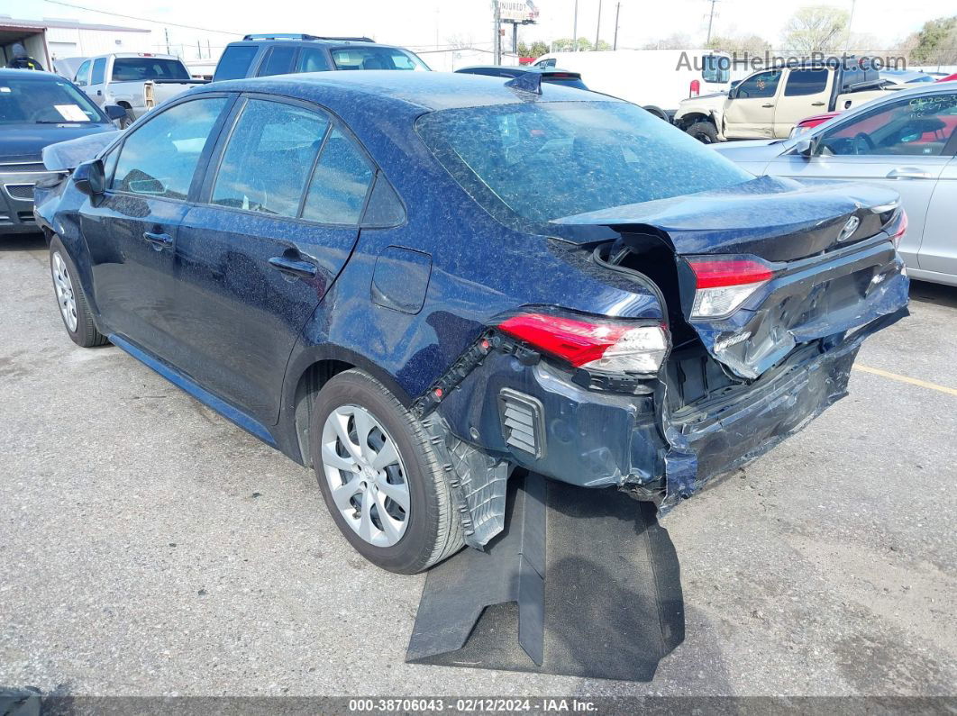 2021 Toyota Corolla Le Blue vin: 5YFEPMAE9MP193070