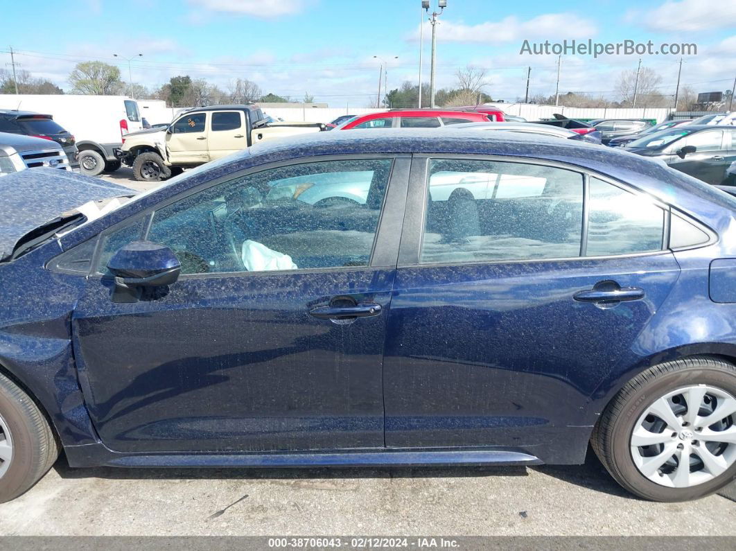 2021 Toyota Corolla Le Blue vin: 5YFEPMAE9MP193070