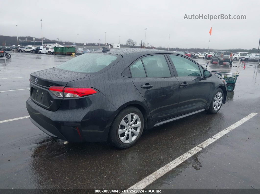 2021 Toyota Corolla Le Black vin: 5YFEPMAE9MP234166