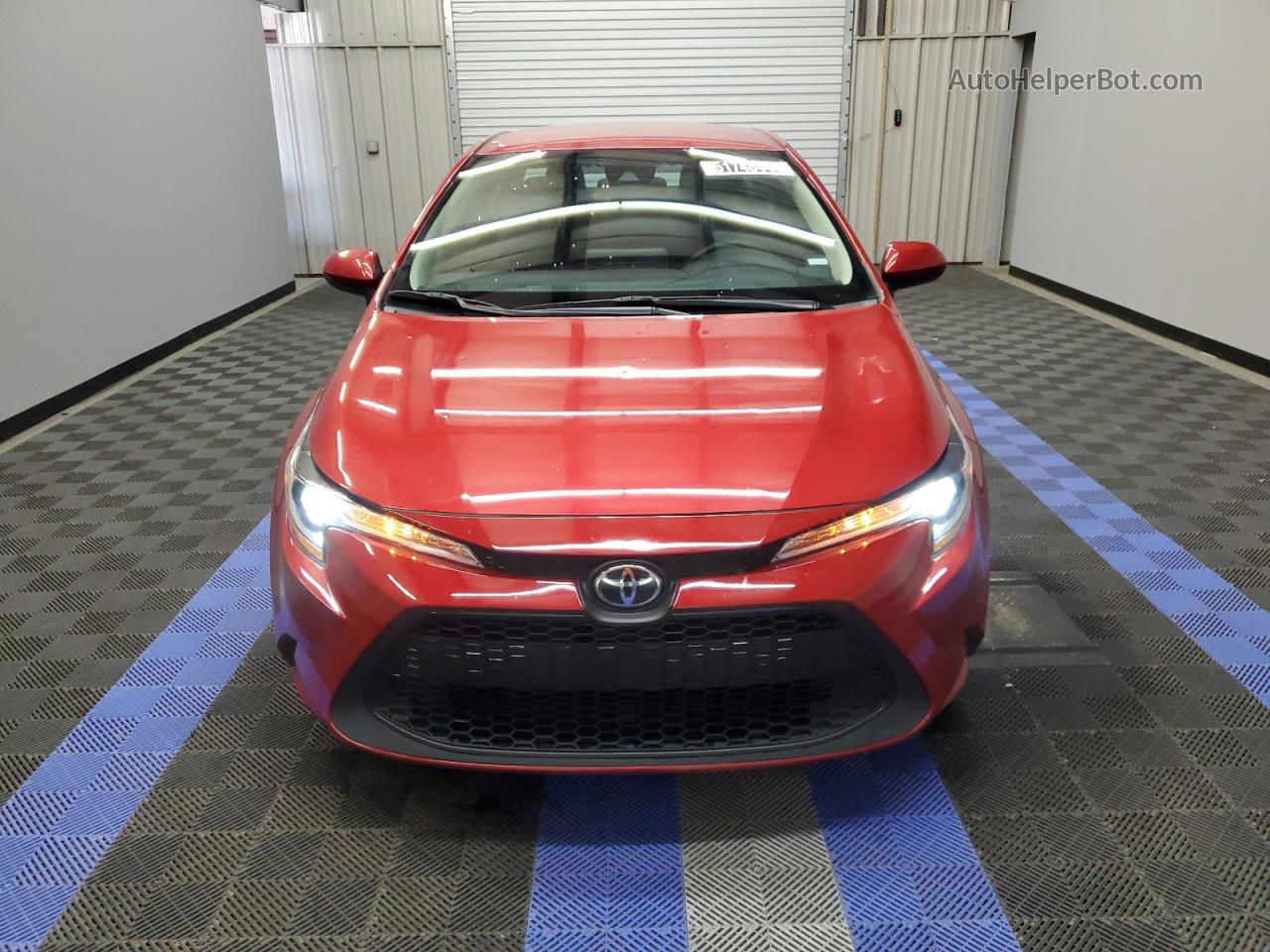 2021 Toyota Corolla Le Red vin: 5YFEPMAE9MP255342