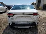 2021 Toyota Corolla Le White vin: 5YFEPMAEXMP222396