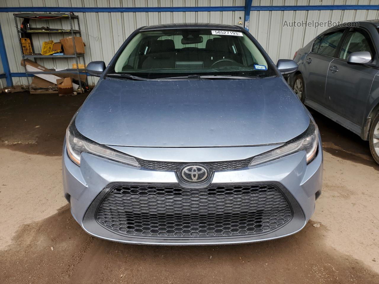 2021 Toyota Corolla Le Gray vin: 5YFEPMAEXMP235570