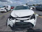 2021 Toyota Corolla Le White vin: 5YFEPMAEXMP235651