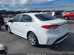 2021 Toyota Corolla Le White vin: 5YFEPMAEXMP235651