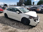 2021 Toyota Corolla Le White vin: 5YFEPMAEXMP255527