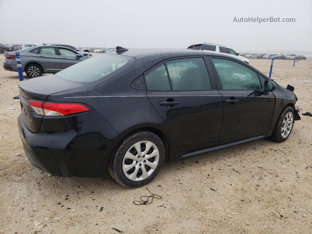 2021 Toyota Corolla Le Black vin: 5YFEPMAEXMP267614