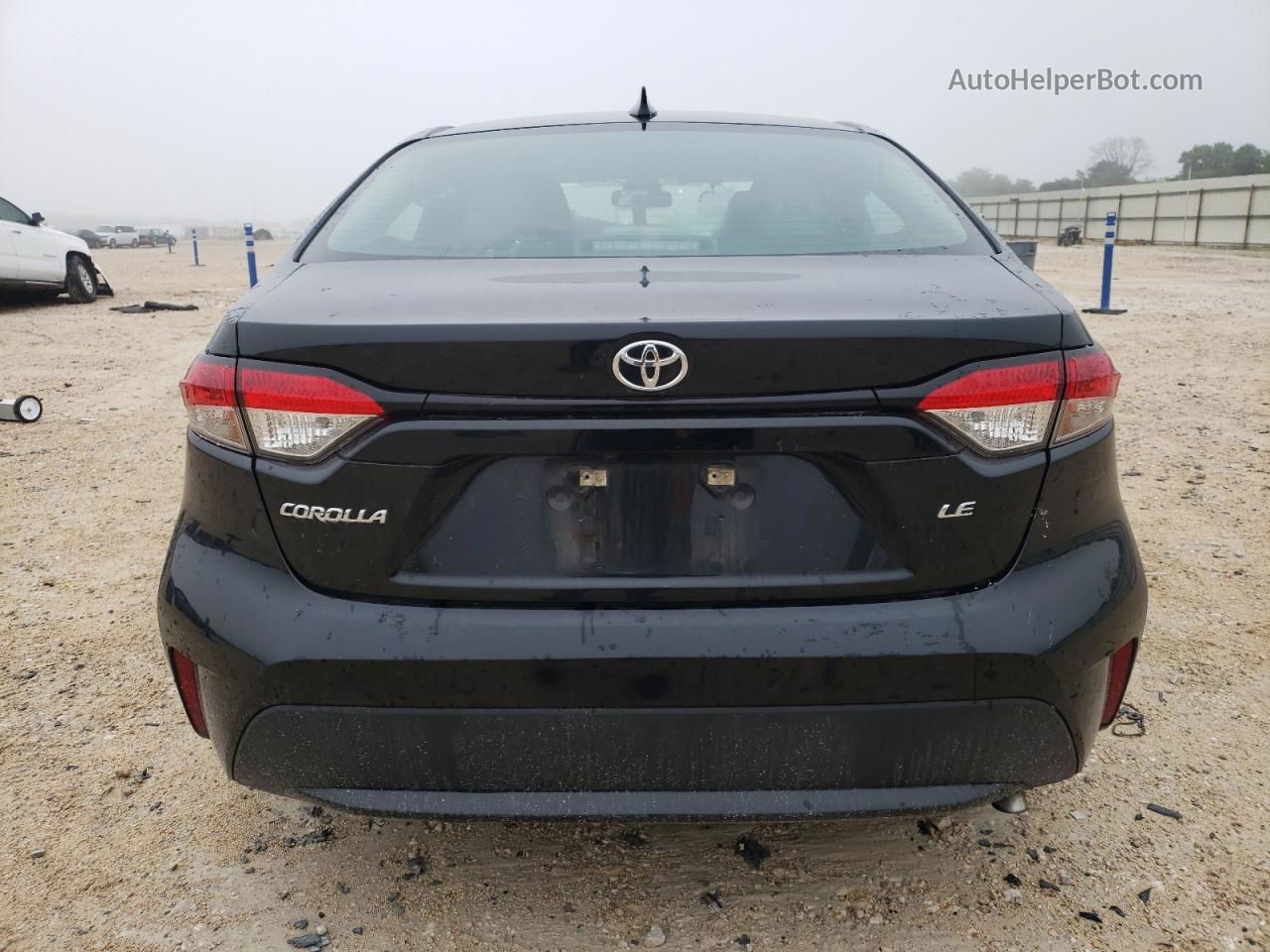 2021 Toyota Corolla Le Black vin: 5YFEPMAEXMP267614