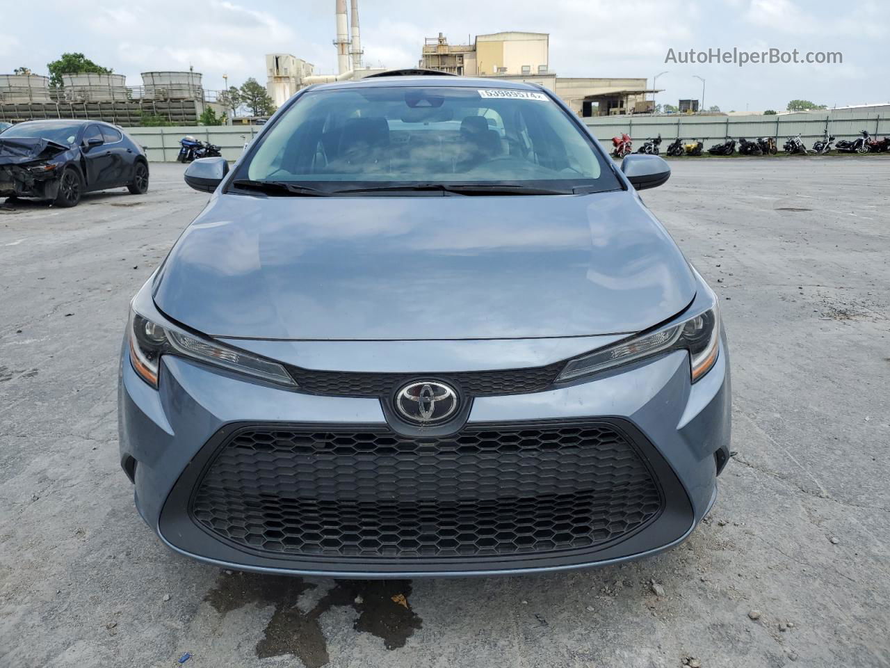 2021 Toyota Corolla Le Gray vin: 5YFEPMAEXMP270416