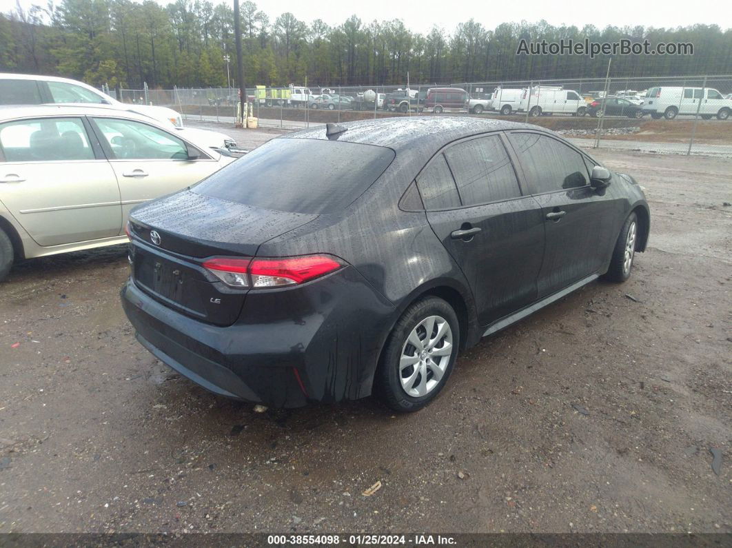 2020 Toyota Corolla Le Черный vin: 5YFEPRAE0LP022056