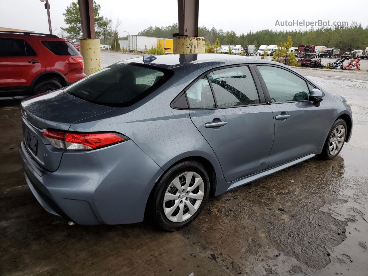 2020 Toyota Corolla Le Gray vin: 5YFEPRAE0LP060189