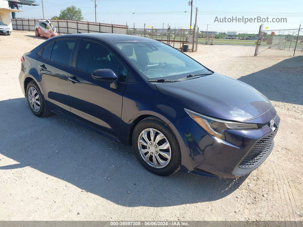 2020 Toyota Corolla Le Blue vin: 5YFEPRAE0LP074058